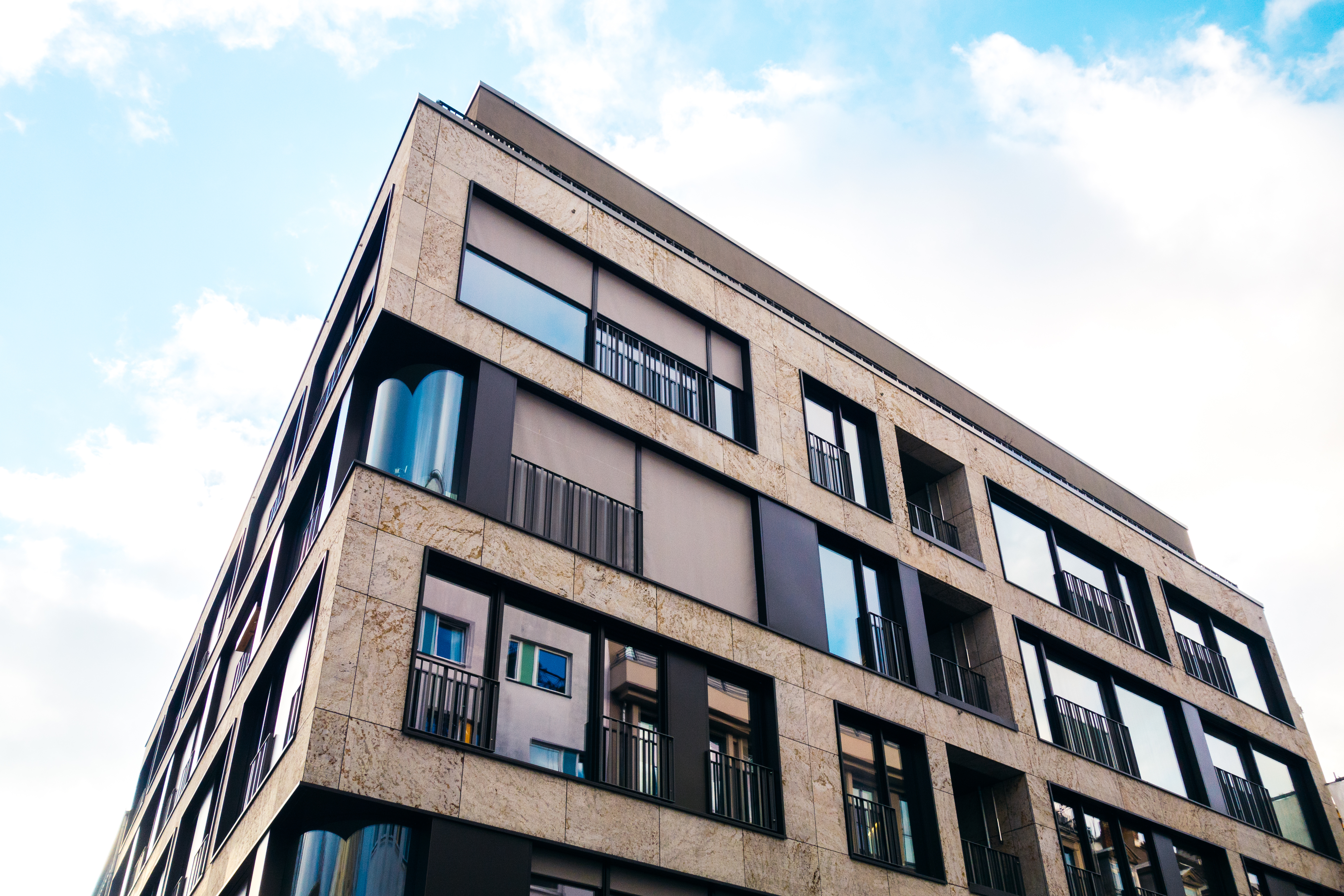 Exterior view of a commercial building.